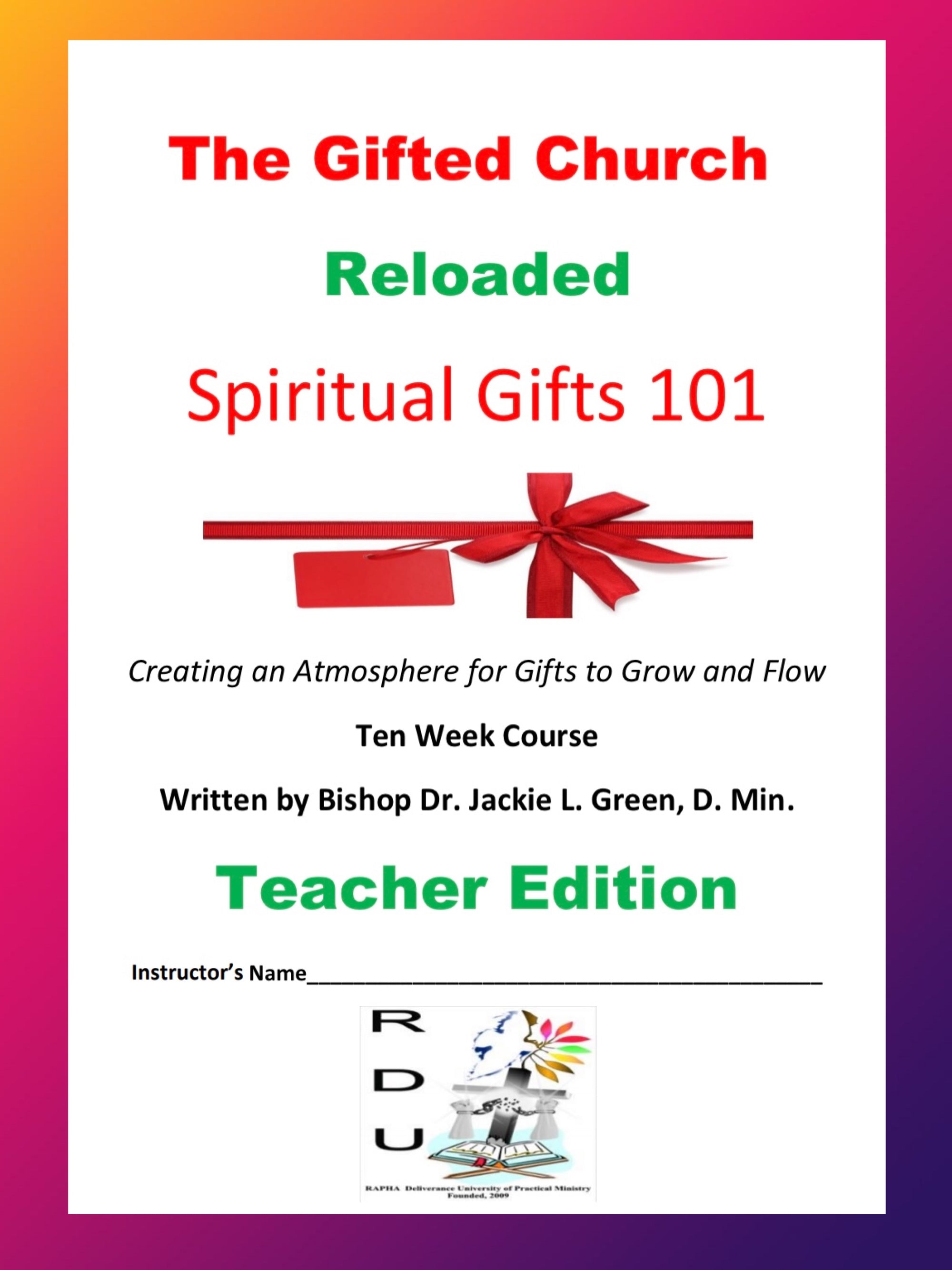 The Gifted Church Teacher Edition